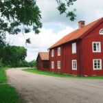 sweden, farm, rural, barn, house, home, sky, clouds, scenic, trees, road, buildings, nature, outside, country, countryside, summer, spring, sweden, sweden, sweden, sweden, sweden