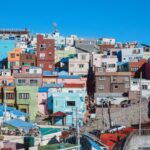 assorted-color houses during day time