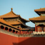 red and white temple under blue sky during daytime